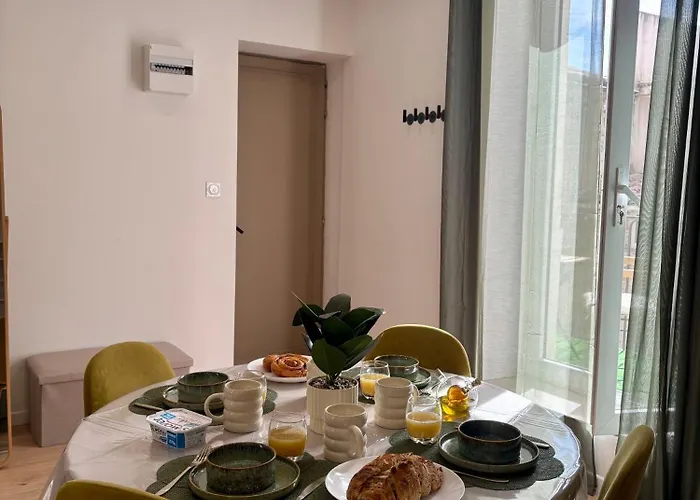 Apartament L'ecrin - Spacieux, Terrasse & Centre A Pied
